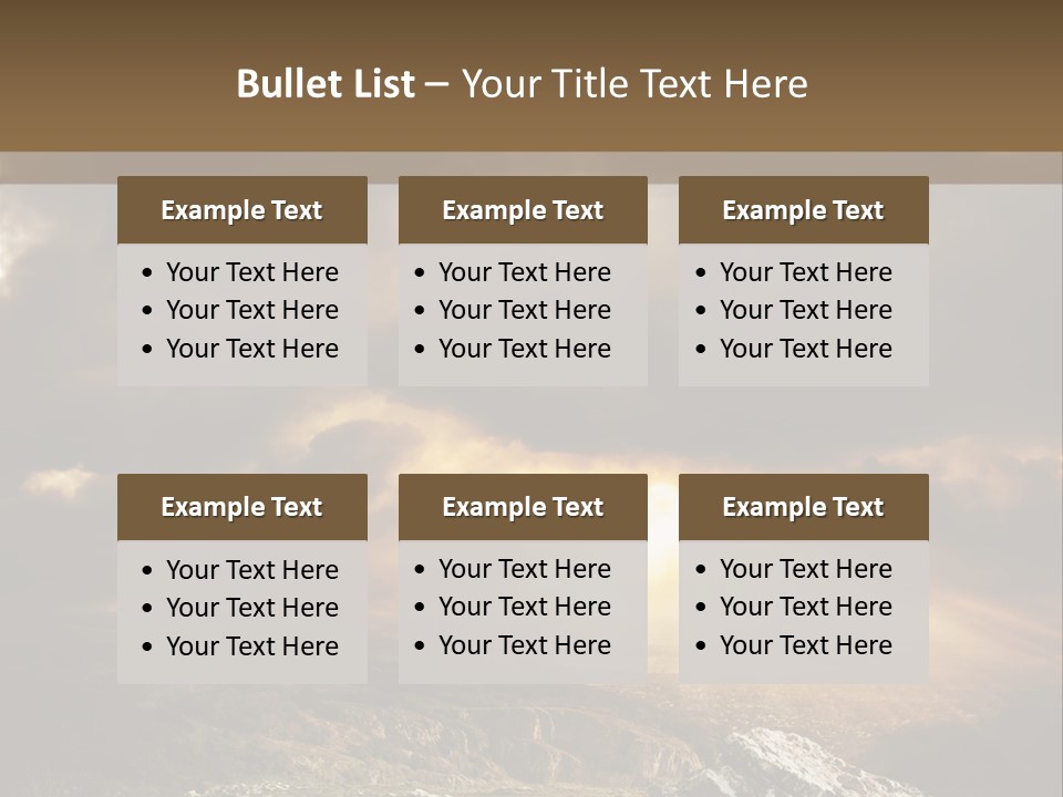 Fullscreen Wordpress Theme PowerPoint Template