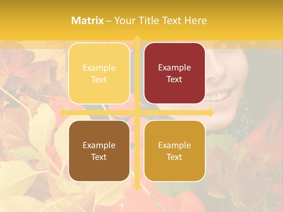 Black White Happy PowerPoint Template