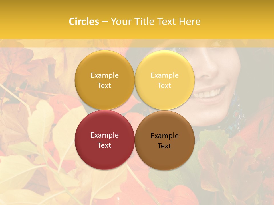 Black White Happy PowerPoint Template