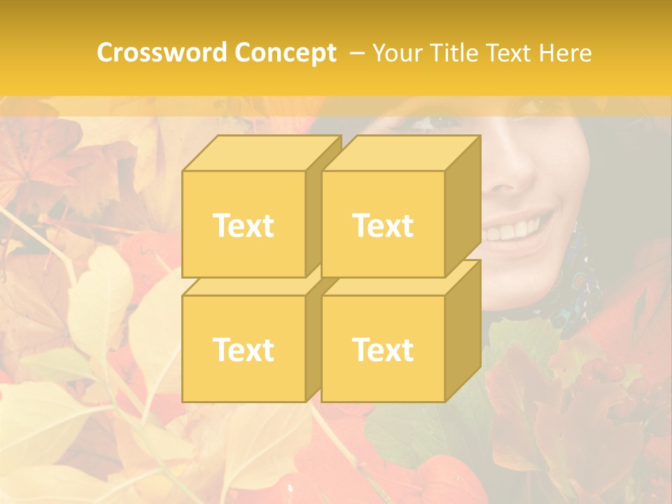 Black White Happy PowerPoint Template