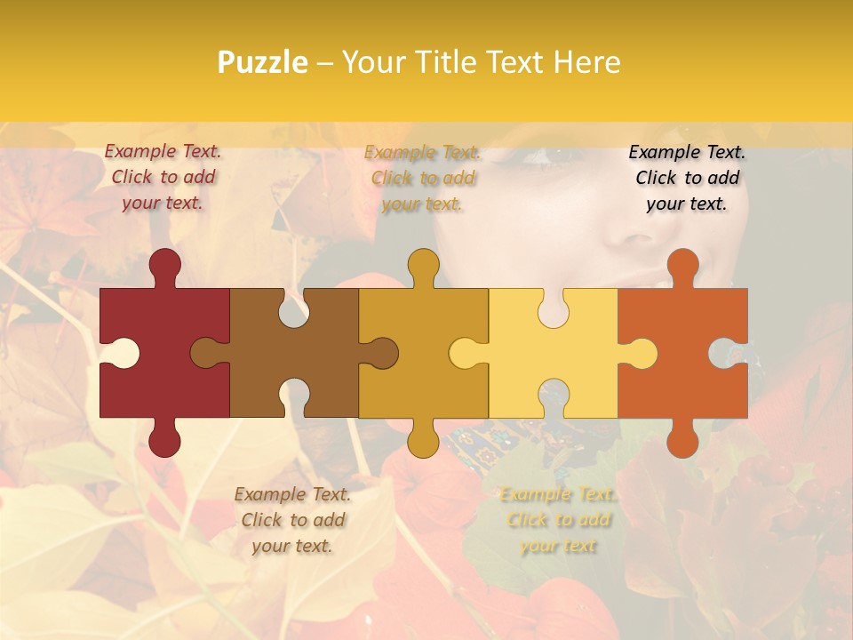 Black White Happy PowerPoint Template