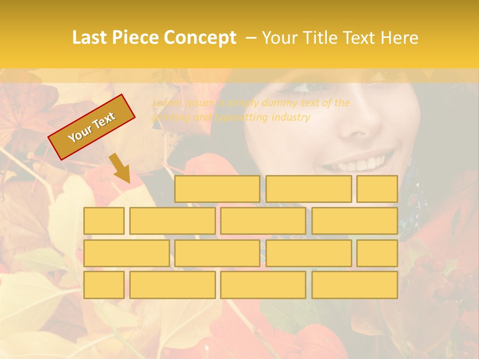 Black White Happy PowerPoint Template