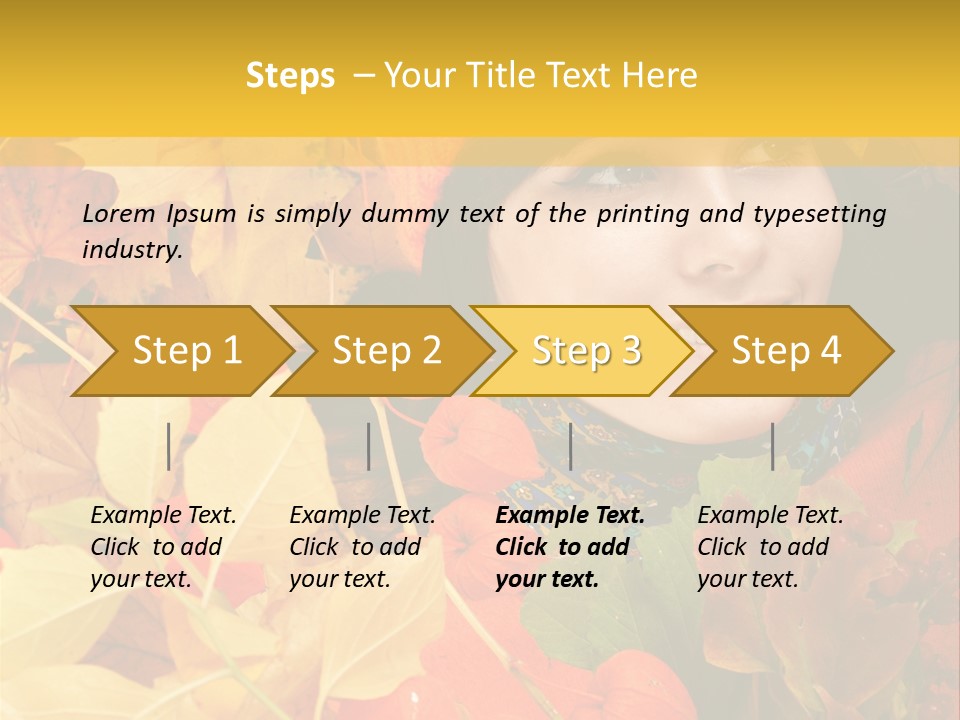 Black White Happy PowerPoint Template