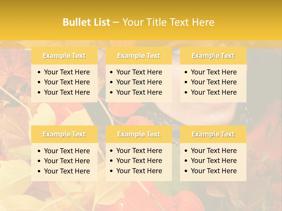 Black White Happy PowerPoint Template