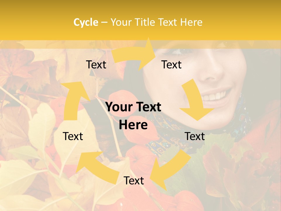 Black White Happy PowerPoint Template