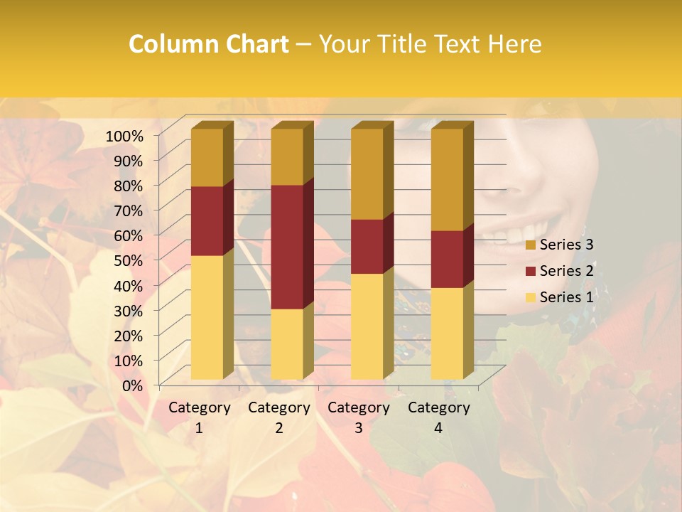 Black White Happy PowerPoint Template