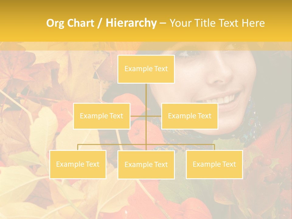 Black White Happy PowerPoint Template