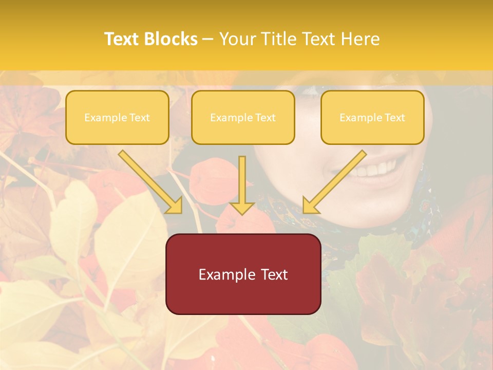 Black White Happy PowerPoint Template