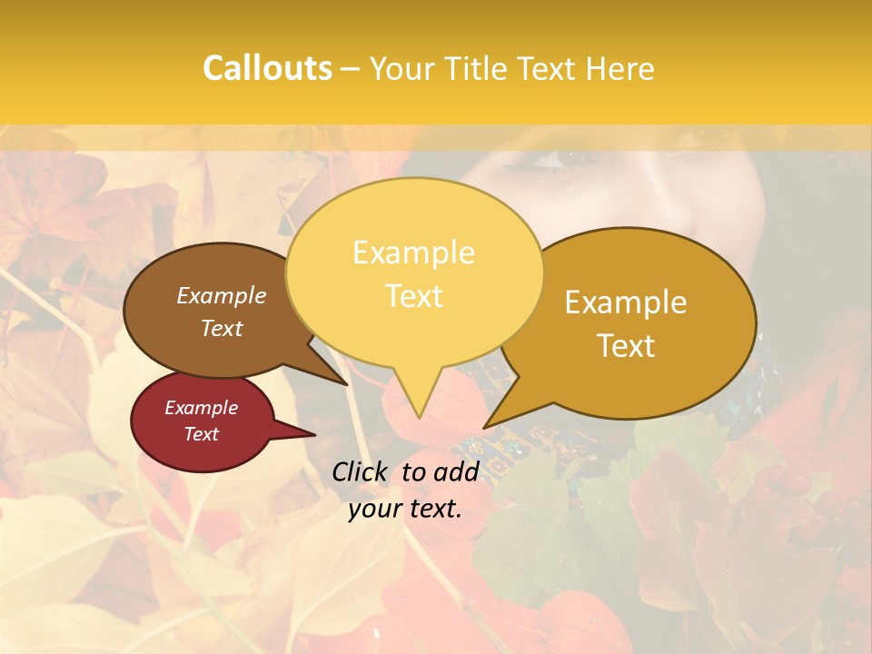 Black White Happy PowerPoint Template