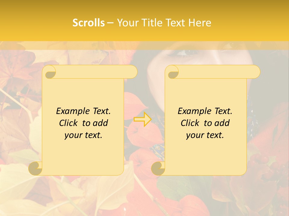 Black White Happy PowerPoint Template
