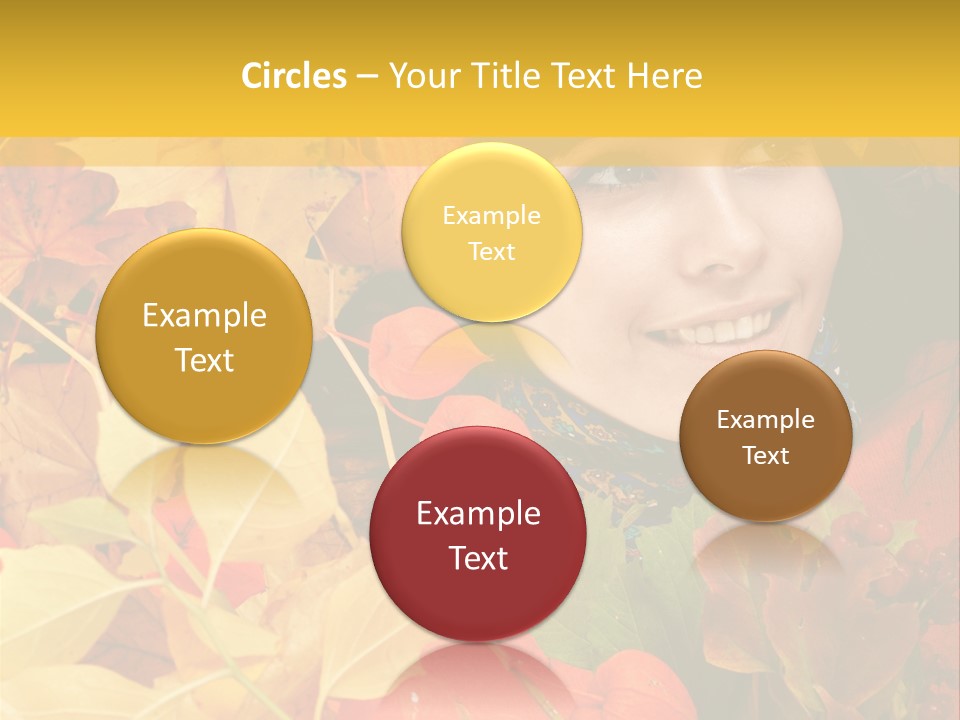 Black White Happy PowerPoint Template