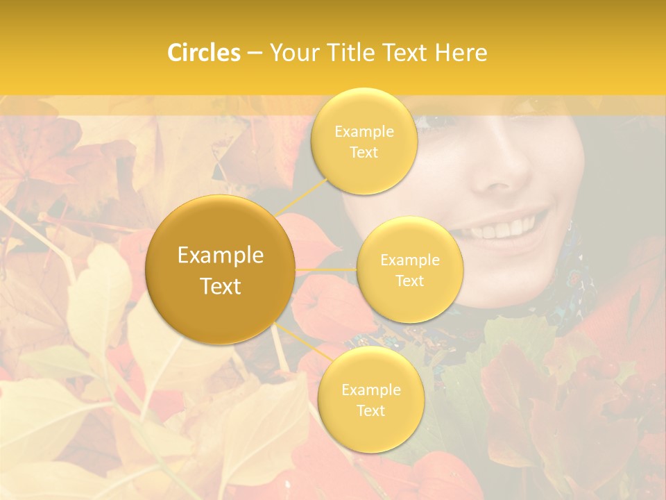 Black White Happy PowerPoint Template