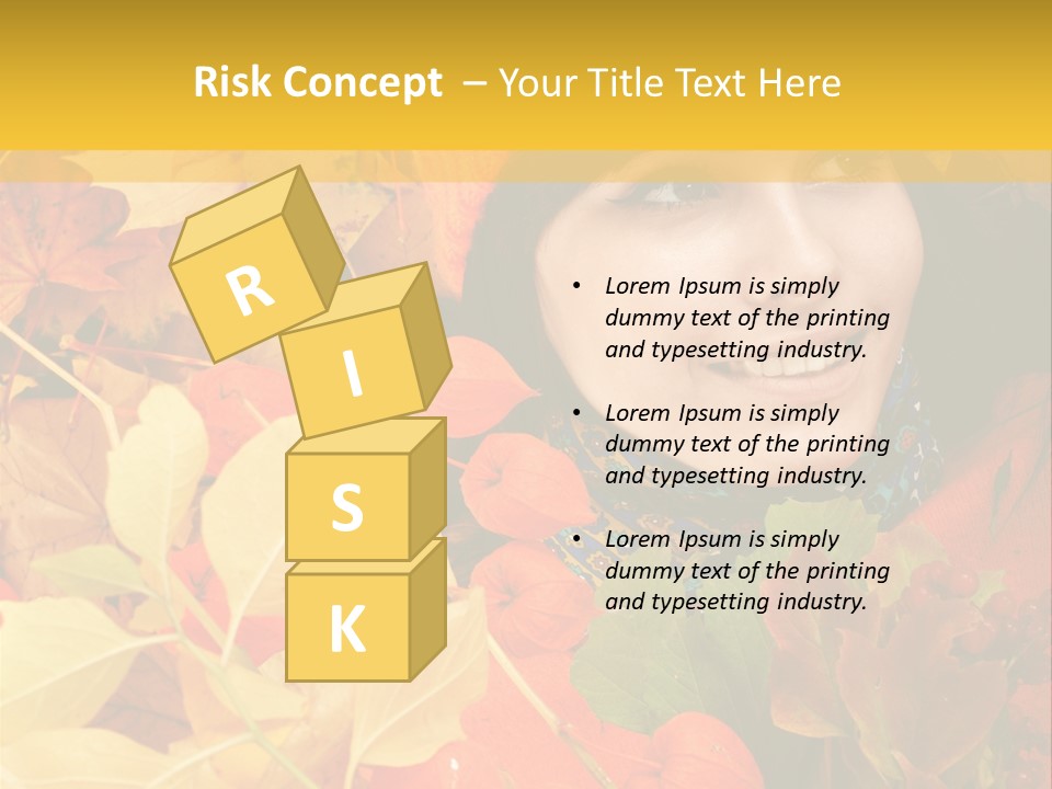 Black White Happy PowerPoint Template