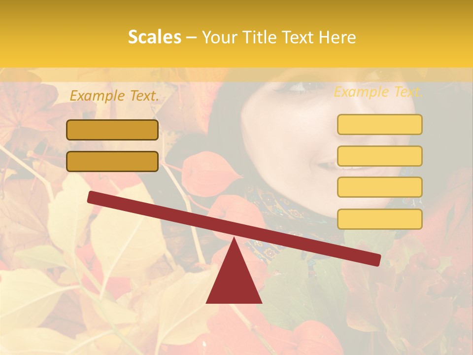 Black White Happy PowerPoint Template