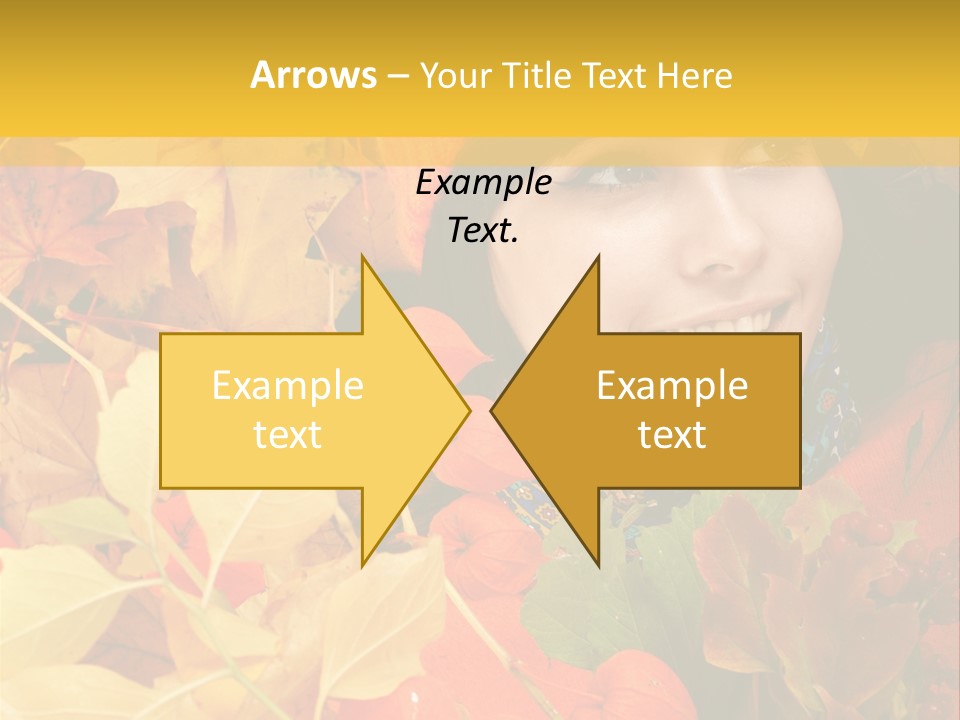 Black White Happy PowerPoint Template