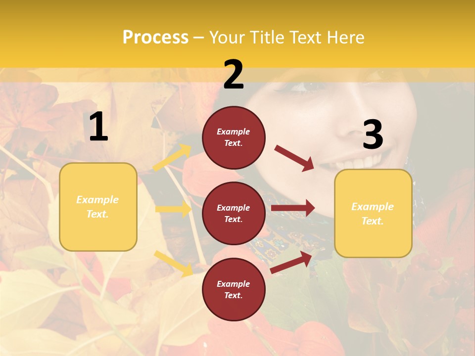 Black White Happy PowerPoint Template