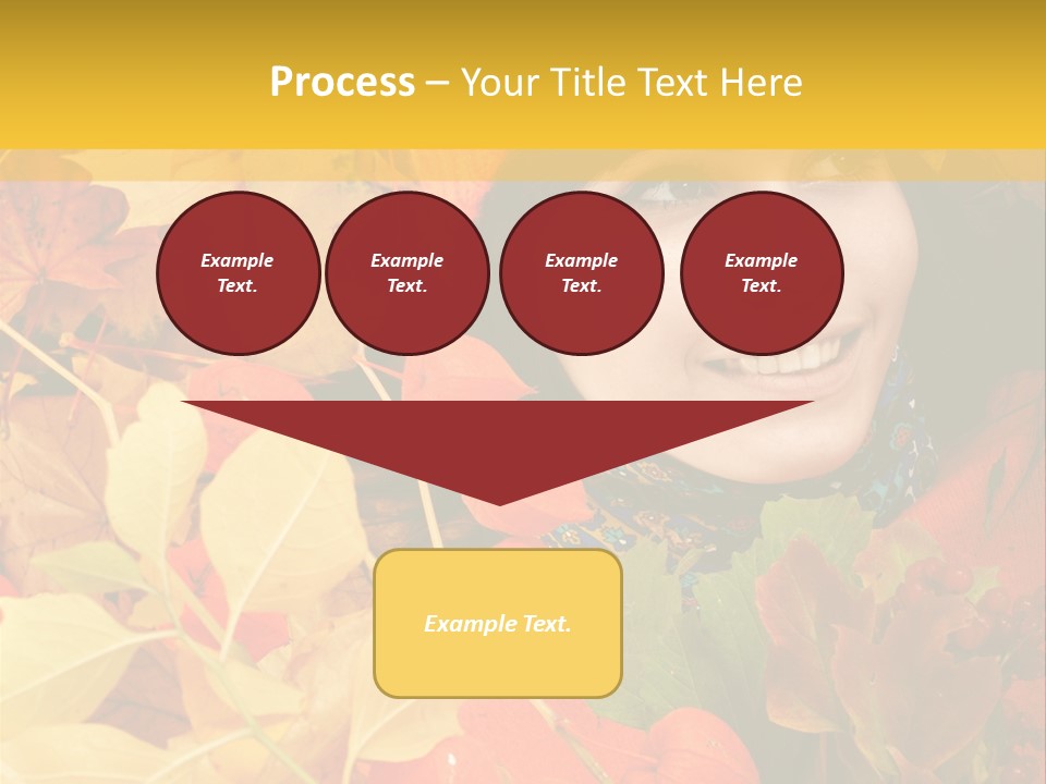 Black White Happy PowerPoint Template