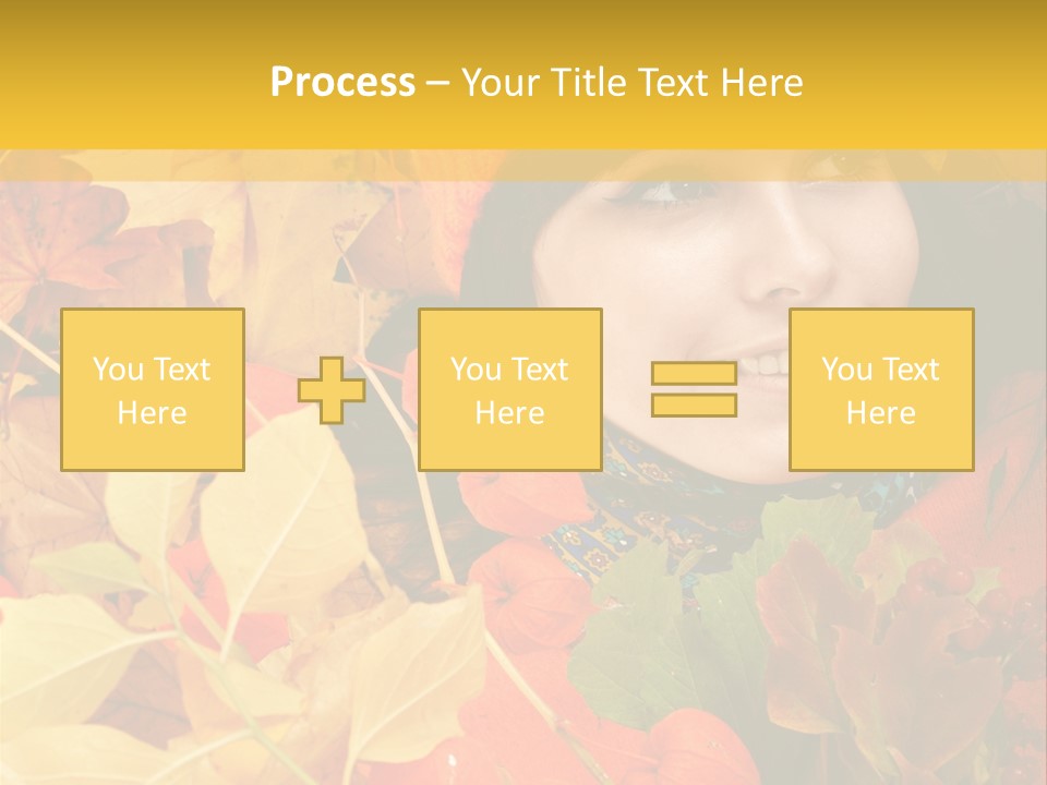 Black White Happy PowerPoint Template