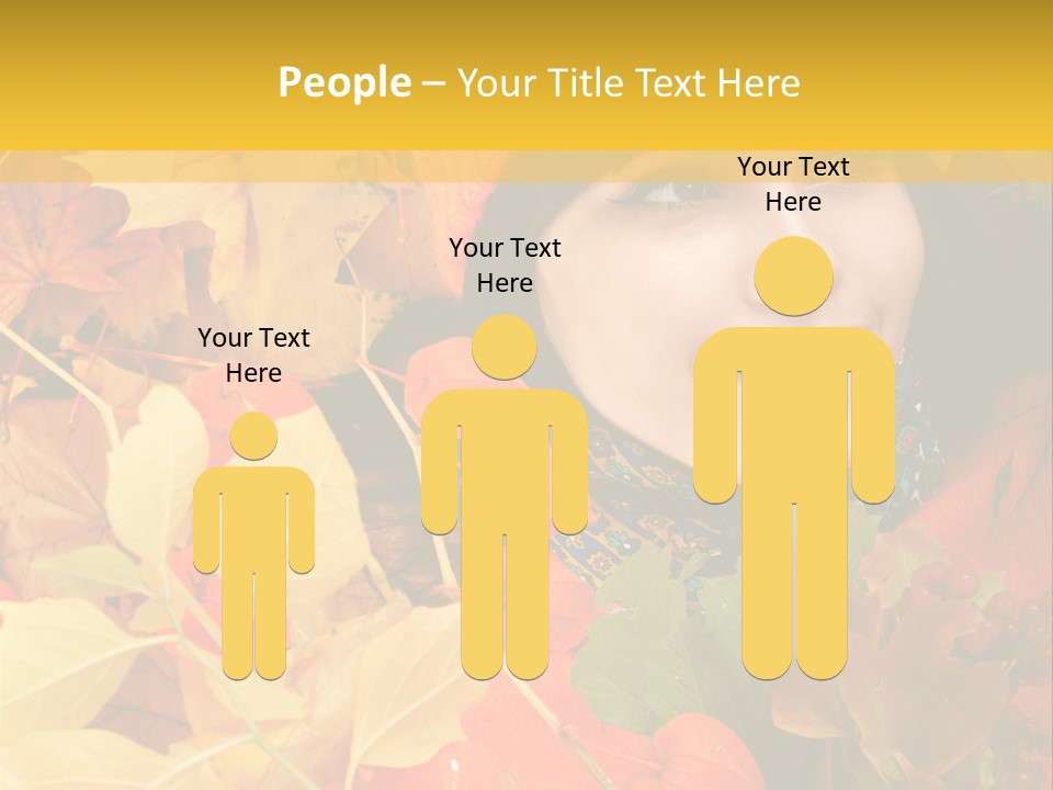 Black White Happy PowerPoint Template