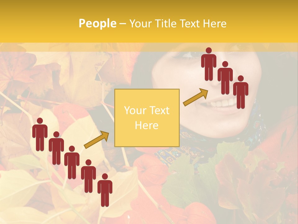 Black White Happy PowerPoint Template