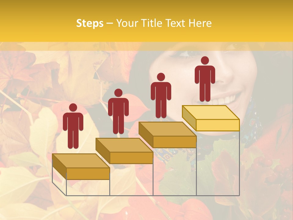 Black White Happy PowerPoint Template