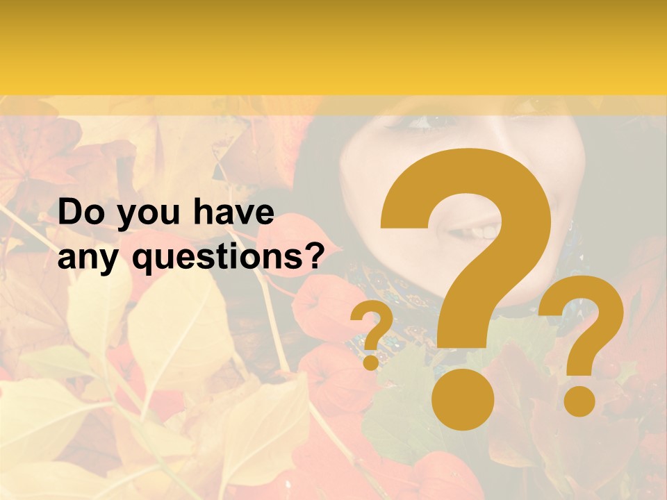 Black White Happy PowerPoint Template