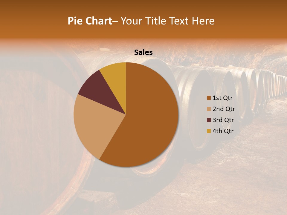 Drink Oak Cellar PowerPoint Template