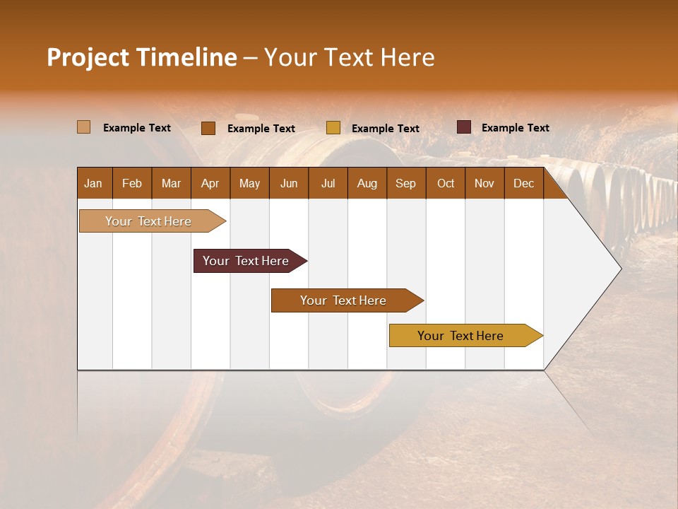 Drink Oak Cellar PowerPoint Template