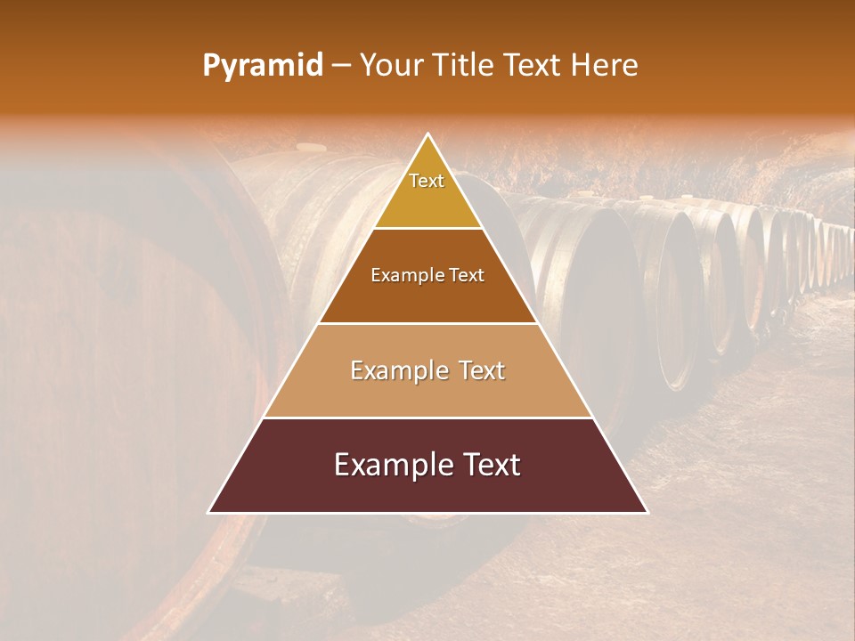 Drink Oak Cellar PowerPoint Template