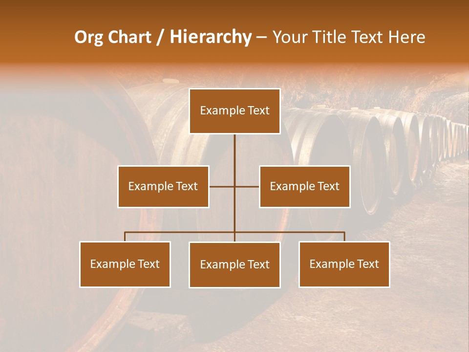 Drink Oak Cellar PowerPoint Template