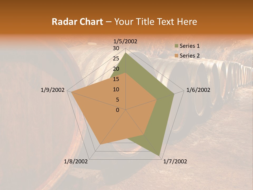 Drink Oak Cellar PowerPoint Template