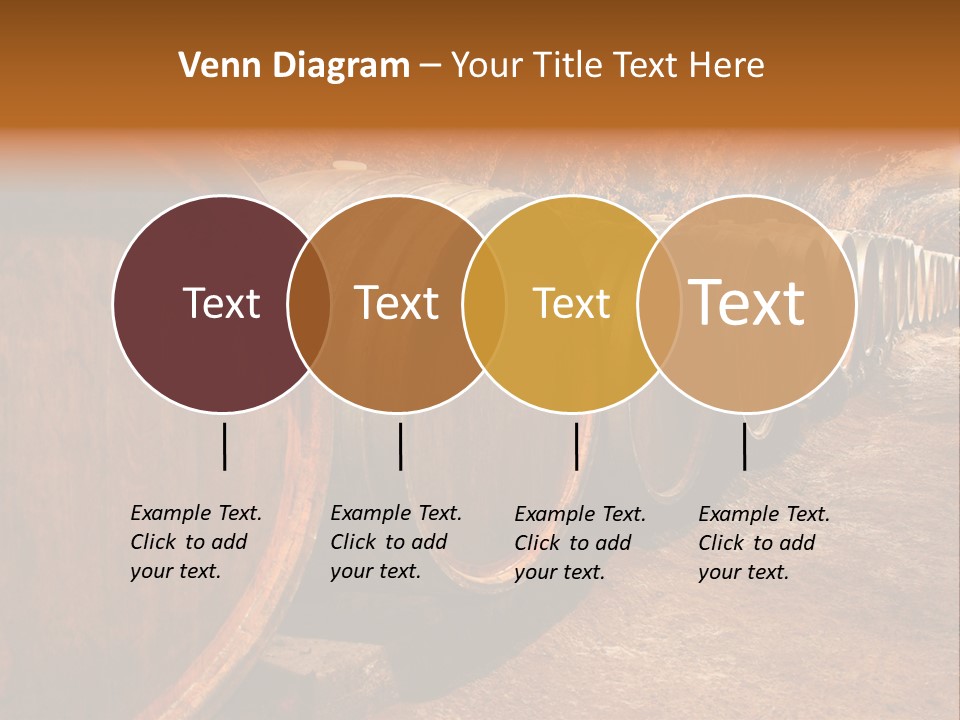 Drink Oak Cellar PowerPoint Template