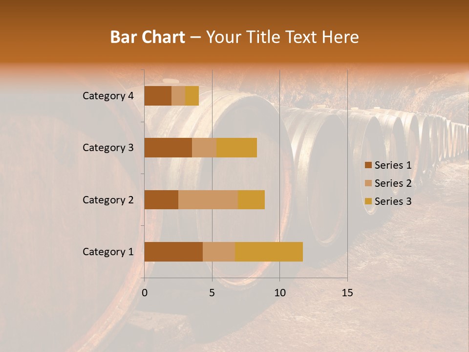 Drink Oak Cellar PowerPoint Template