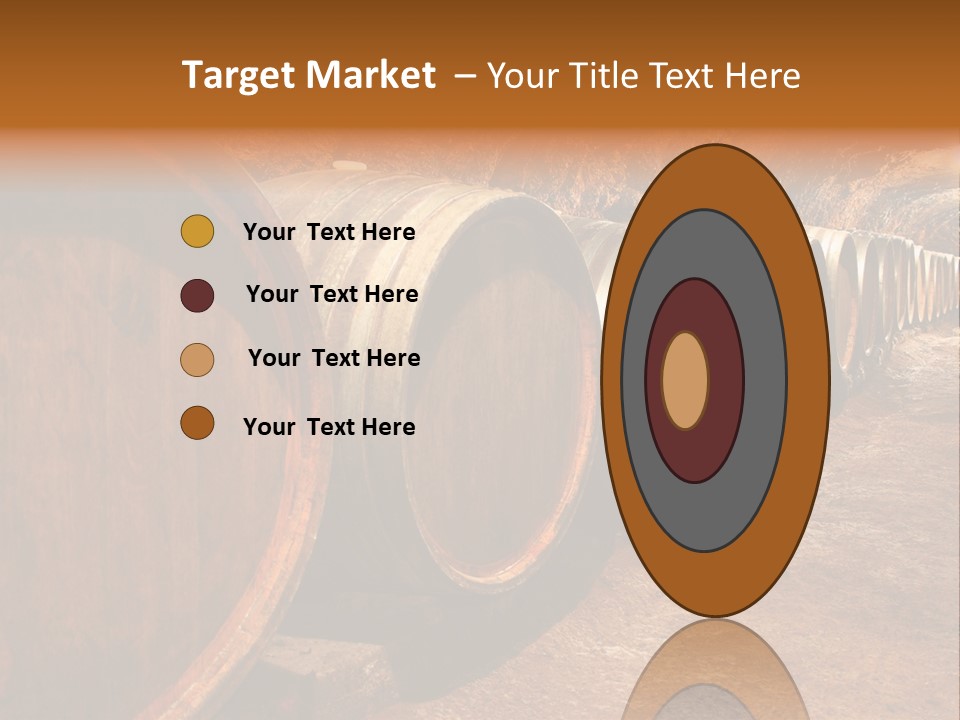 Drink Oak Cellar PowerPoint Template