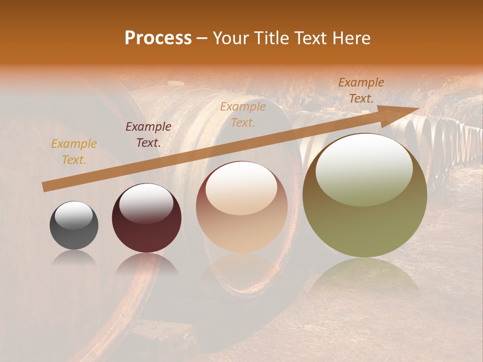 Drink Oak Cellar PowerPoint Template