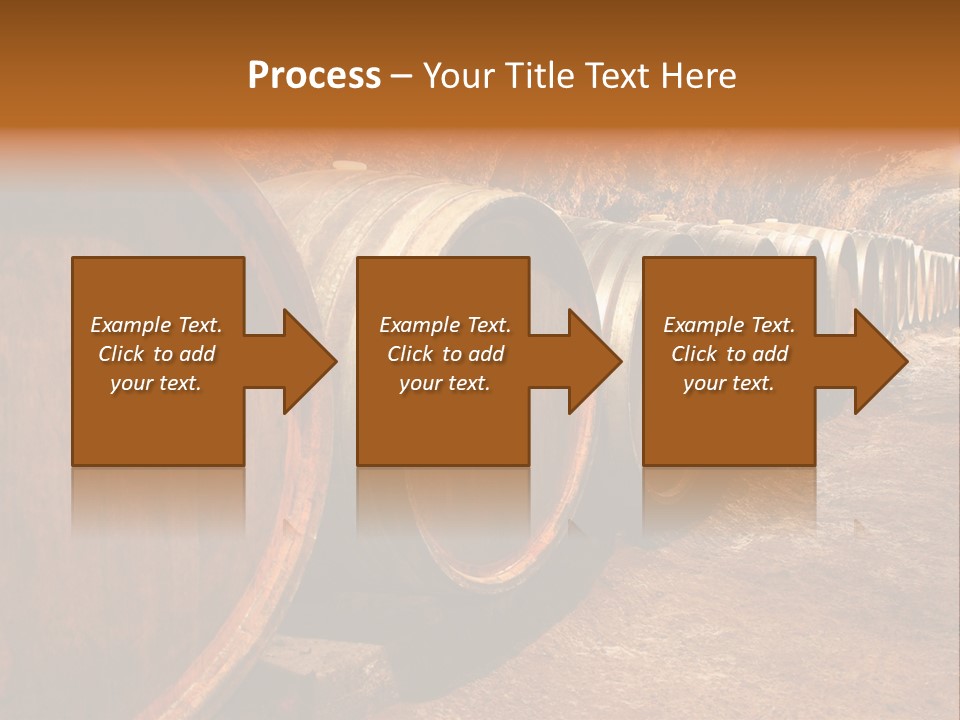 Drink Oak Cellar PowerPoint Template