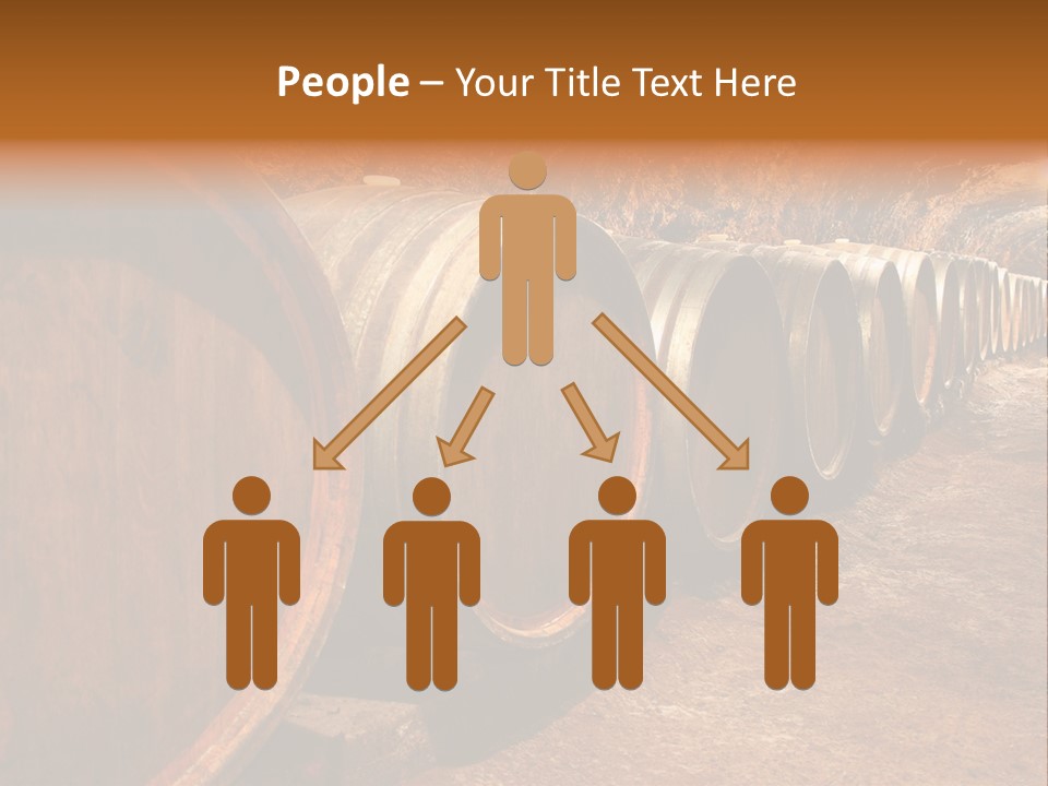Drink Oak Cellar PowerPoint Template