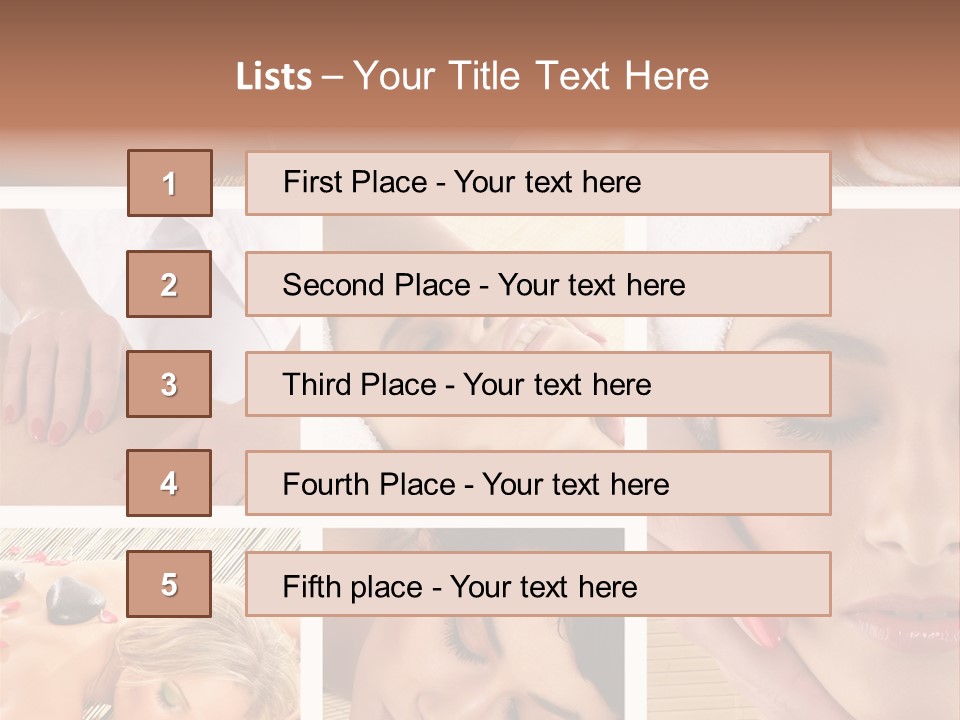Spa Stock PowerPoint Template