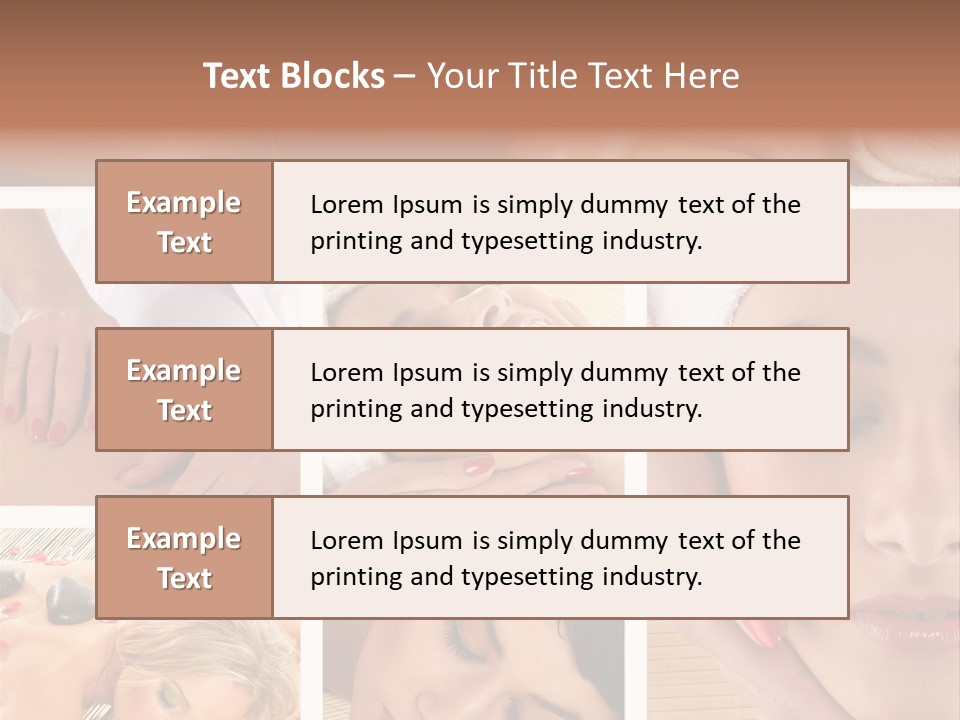 Spa Stock PowerPoint Template