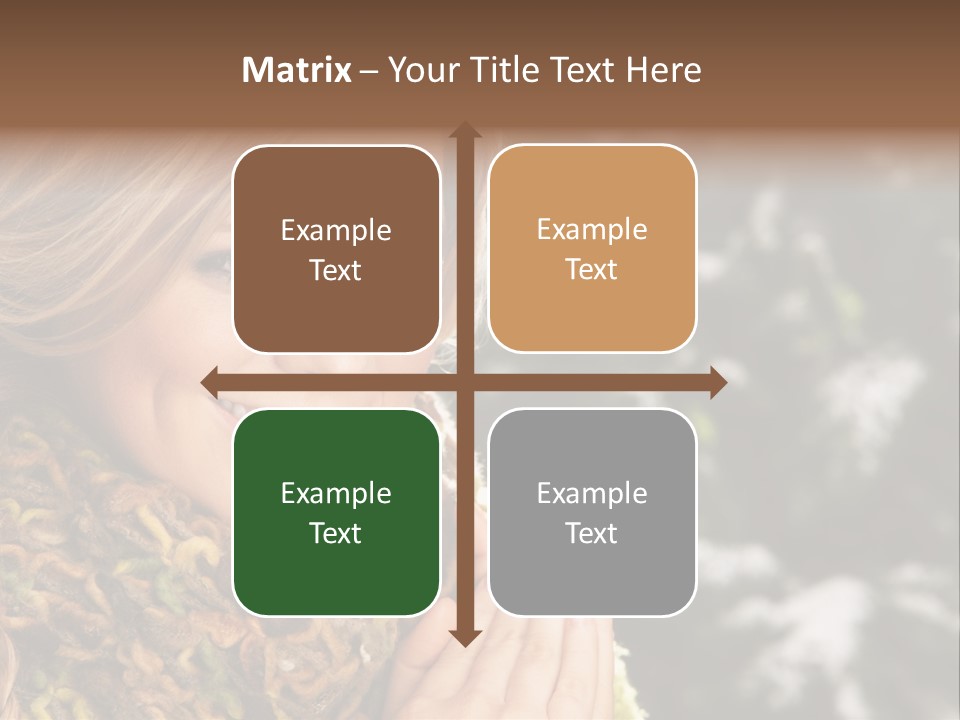 Smiling Women PowerPoint Template