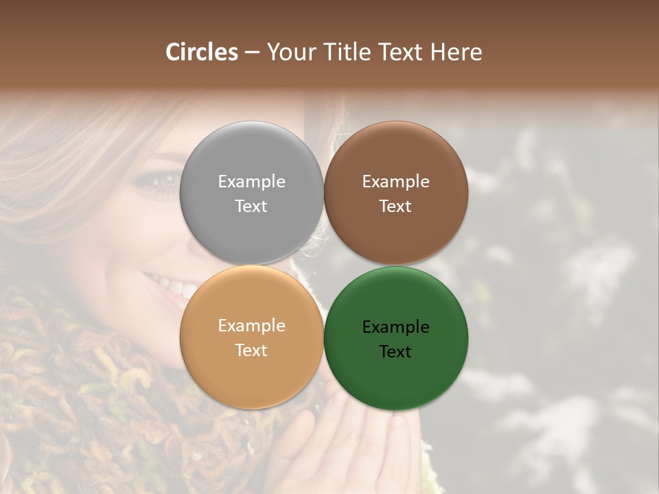 Smiling Women PowerPoint Template