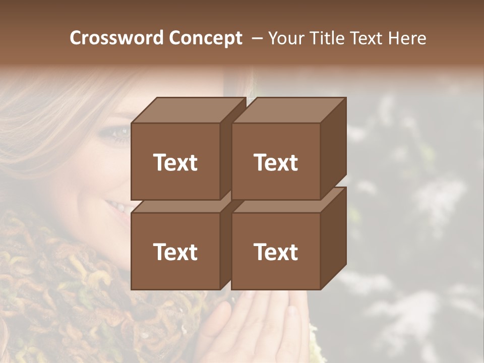 Smiling Women PowerPoint Template