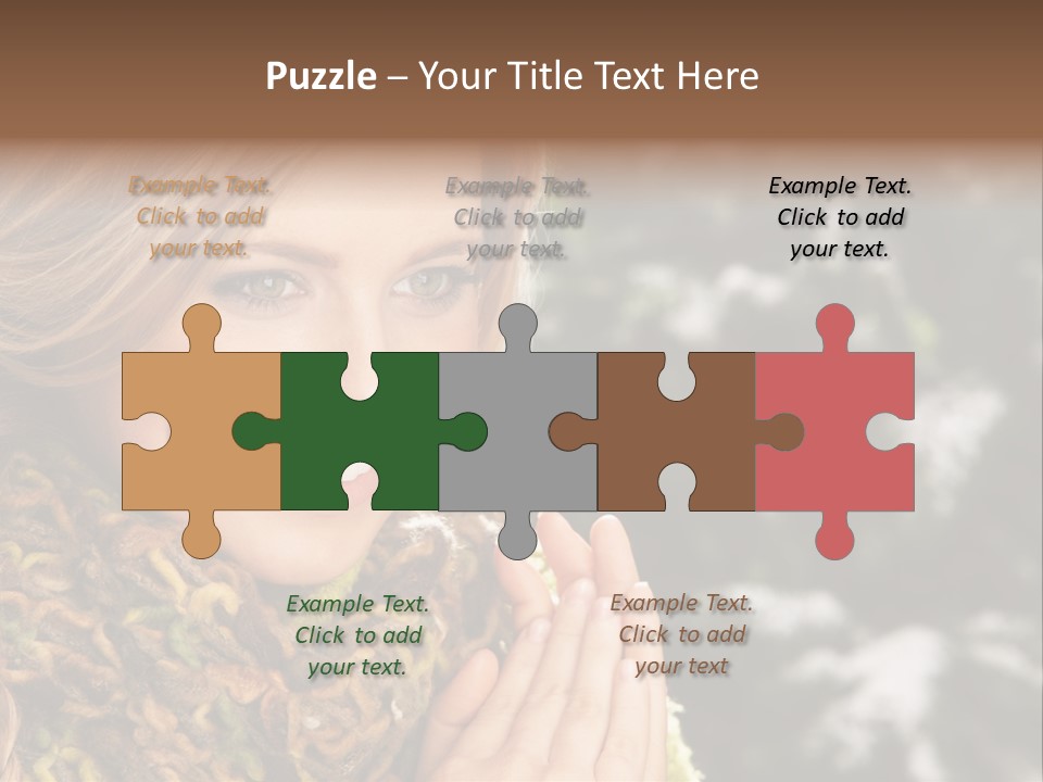 Smiling Women PowerPoint Template