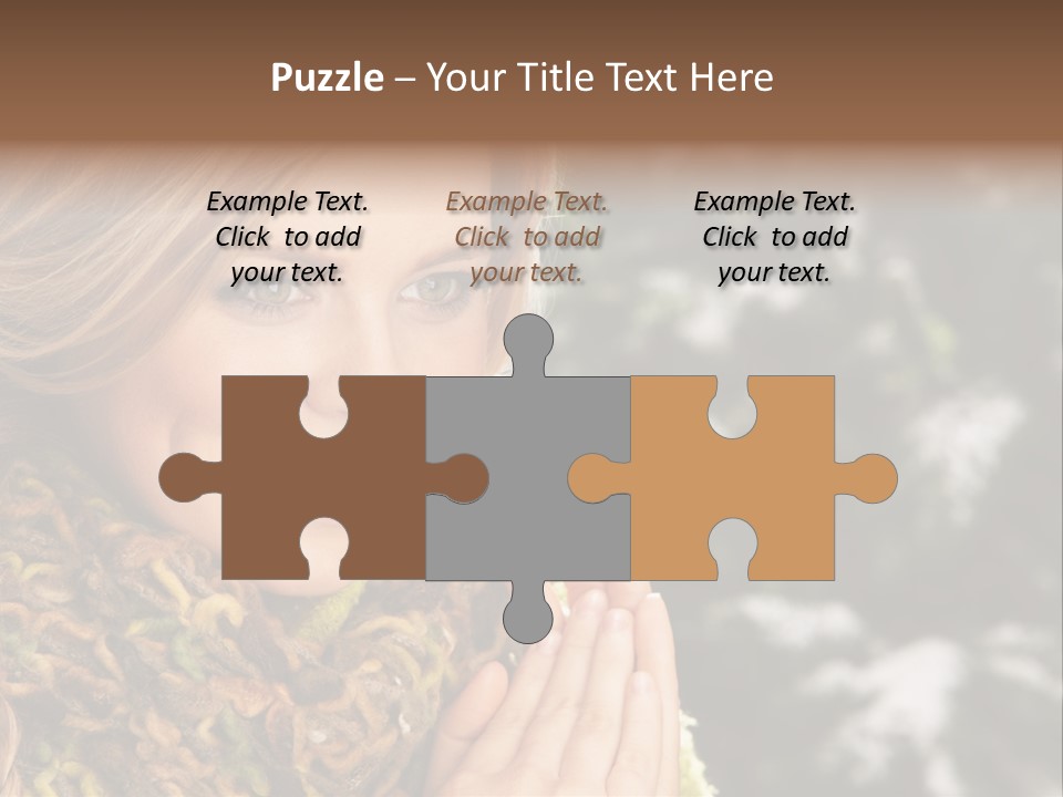 Smiling Women PowerPoint Template