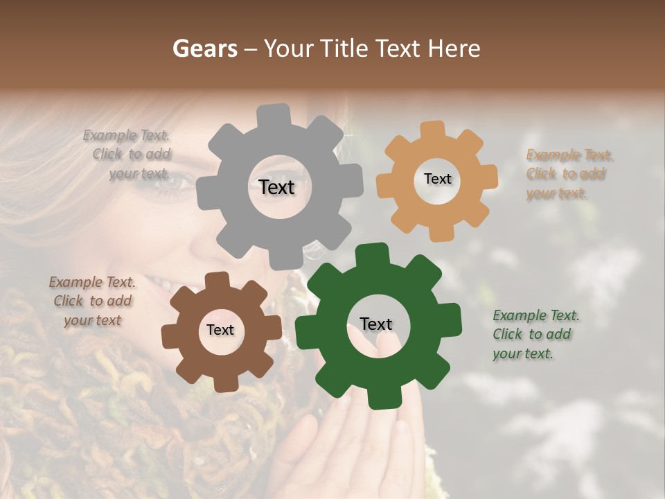 Smiling Women PowerPoint Template