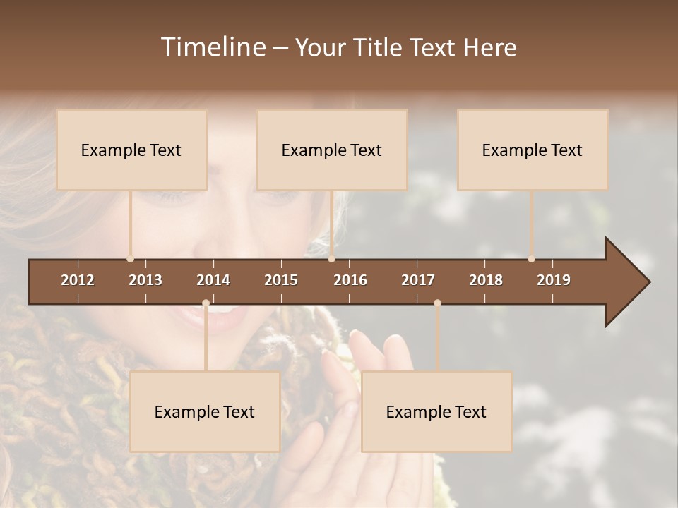 Smiling Women PowerPoint Template