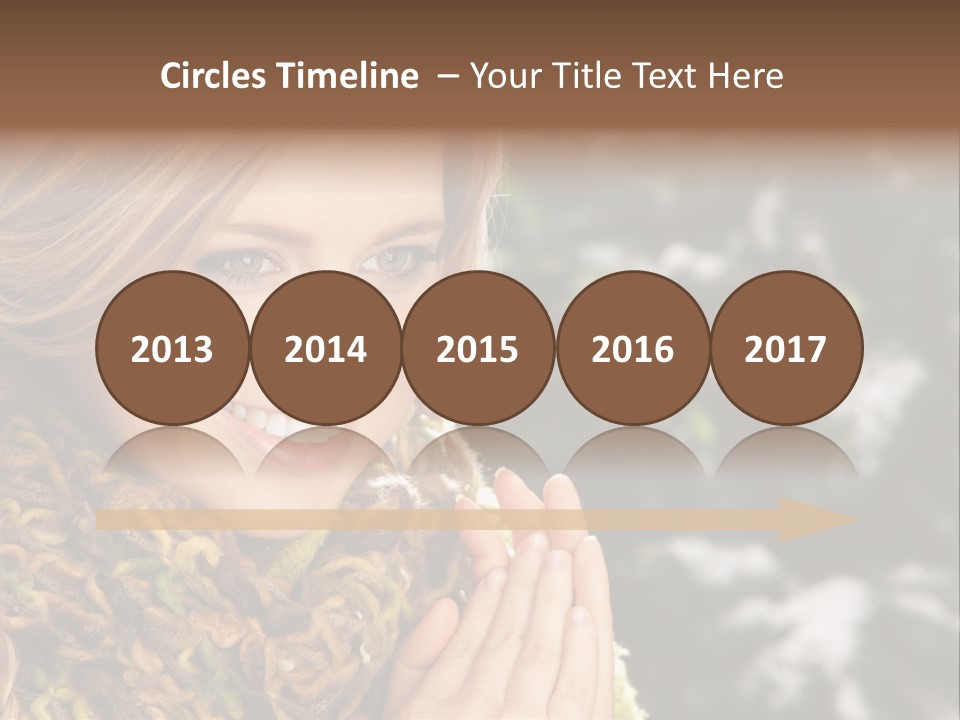 Smiling Women PowerPoint Template