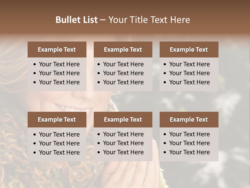 Smiling Women PowerPoint Template