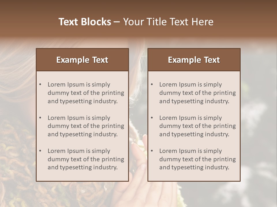 Smiling Women PowerPoint Template
