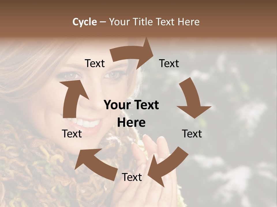 Smiling Women PowerPoint Template